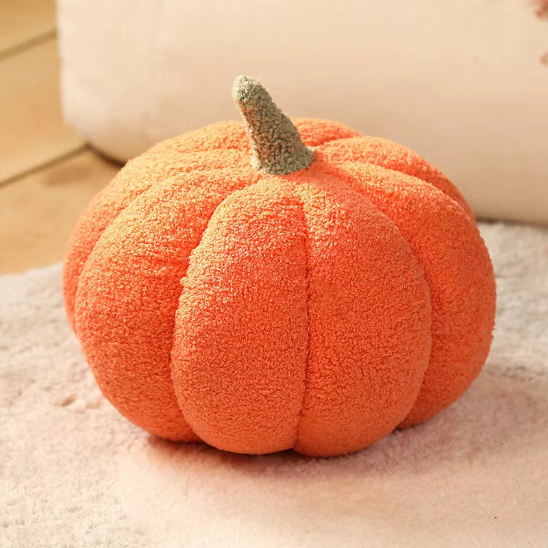 Plush Pumpkin Pillow & Decor 🎃