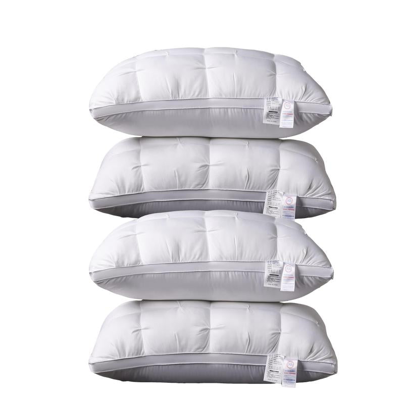 UFIST 5-Star Hotel Luxury Style Pillows, 17×27 Inches 990G, Ultra-Soft and Fluffy Pillow Core Usable in All Seasons, Deep Sleep Neck Support, Hypoallergenic Polyester Fiber Pillowcase, Suitable for Side Sleeping, Supine Sleeping, Prone Sleeping