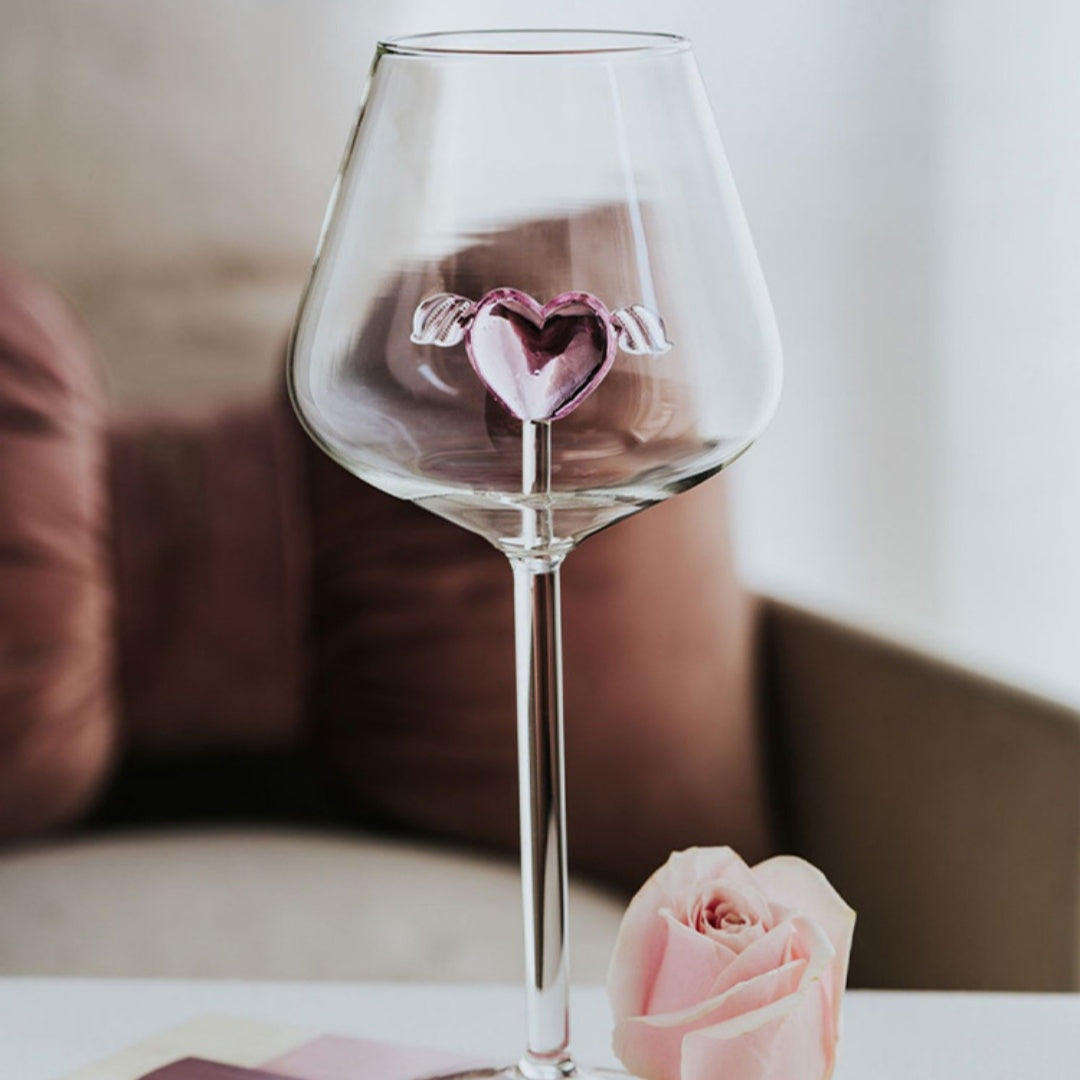 Artisan Crafted Wine Goblet 🌹
