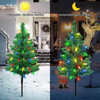 "Starlight Grove" - Set of 4 Solar-Powered Christmas Path Lights 🎄