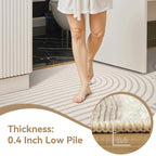  ["The FreshStart" - Machine Washable Geometric Rug ✨