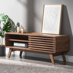 The Ensley 46" Mid-Century Modern TV Stand | Sleek & Uncluttered Style