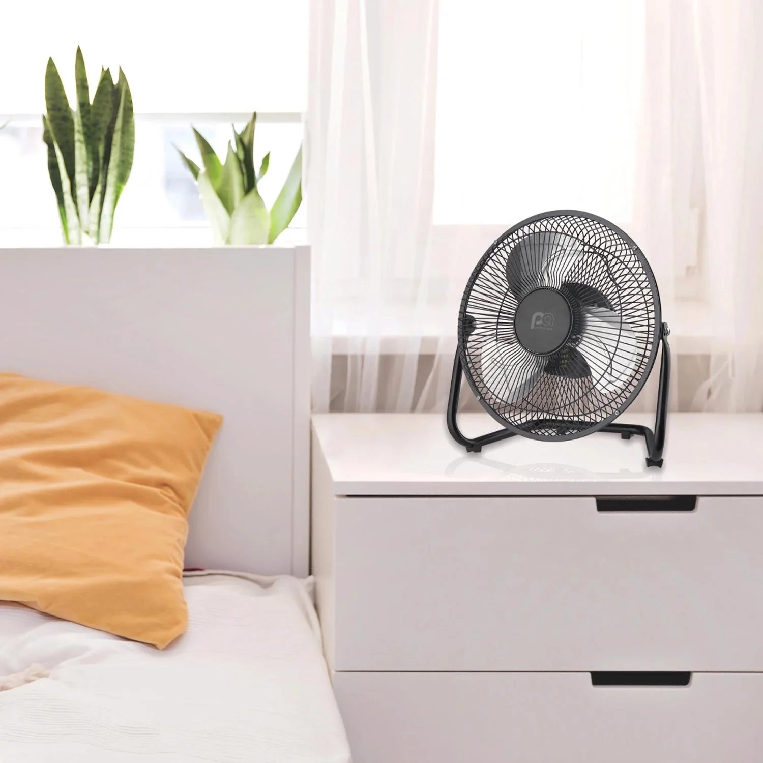 11.75 In. H X 9 In. D 2 Speed High Velocity Fan