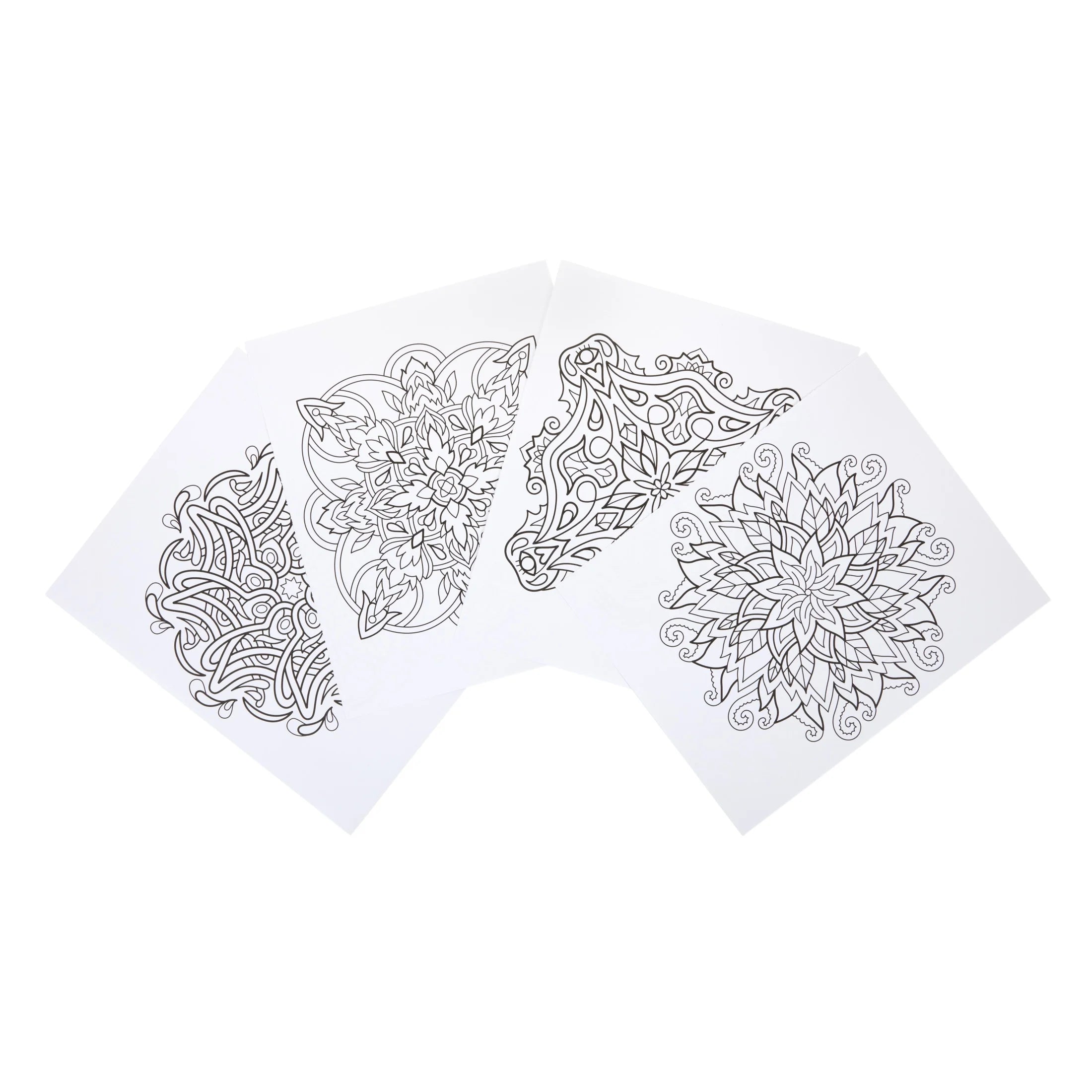 Mandala Coloring Book, 40 Pgs, Adult Coloring Book, Mindful Meditations, Mothers Day, Gifts for Teachers and Teens, Ages 8+