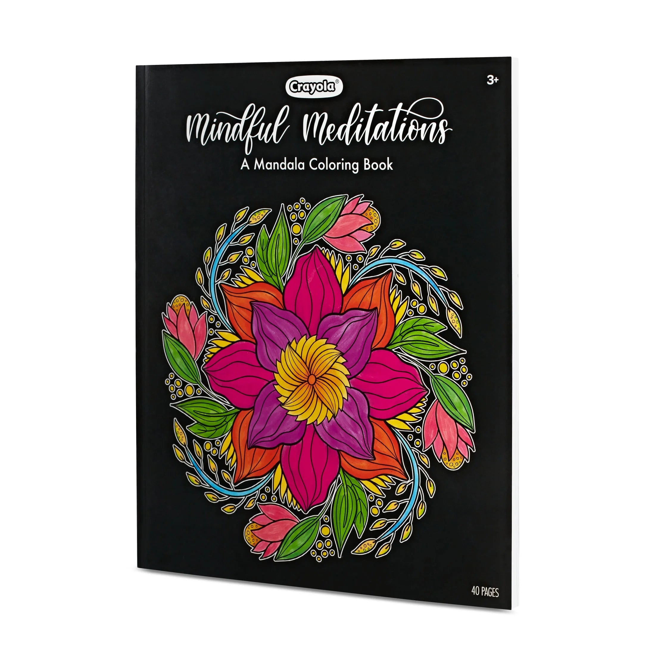 Mandala Coloring Book, 40 Pgs, Adult Coloring Book, Mindful Meditations, Mothers Day, Gifts for Teachers and Teens, Ages 8+
