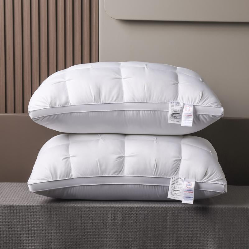 UFIST 5-Star Hotel Luxury Style Pillows, 17×27 Inches 990G, Ultra-Soft and Fluffy Pillow Core Usable in All Seasons, Deep Sleep Neck Support, Hypoallergenic Polyester Fiber Pillowcase, Suitable for Side Sleeping, Supine Sleeping, Prone Sleeping
