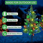 "Starlight Grove" - Set of 4 Solar-Powered Christmas Path Lights 🎄