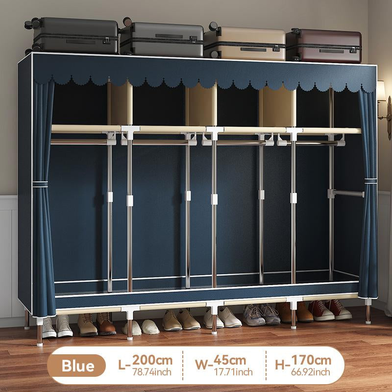 "The Orderly Oasis" - Freestanding Wardrobe Closet & Organizer 🌿