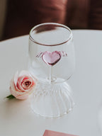 Artisan Crafted Wine Goblet 🌹