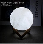 "The Lunar Glow" - 3D Rechargeable Moon Lamp 🌙