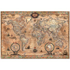 1000 Piece Puzzle - Antique World Map