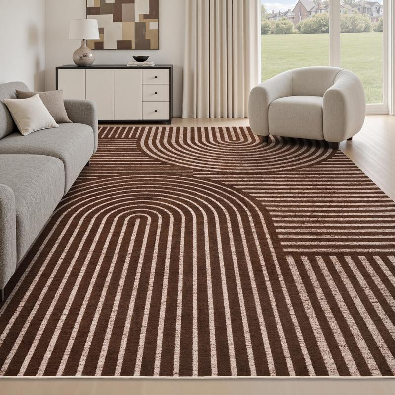  ["The FreshStart" - Machine Washable Geometric Rug ✨