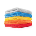 The Rag Company Eagle Edgeless 500 4-Pack Professional Korean 70/30 Blend Super Plush Microfiber Detailing Towels 500GSM Car Cleaning Supplies