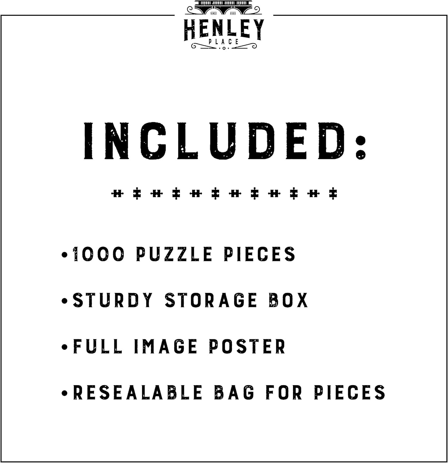Henley Place Space Puzzle - 1000 Piece Deepspace Puzzle for Adults, Outerspace Jigsaw with Fun Fact & Reference Poster, NASA Nebula Illustration 20X27 Inches