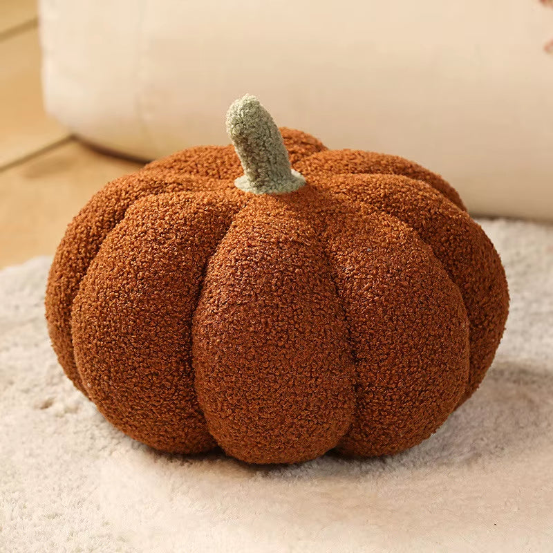 Plush Pumpkin Pillow & Decor 🎃