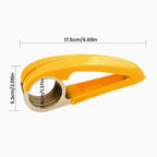 Creative PP Banana Slicer, Banana Fruit Splitter, Ham Sausage Cutter, Fruit Salad Slicer