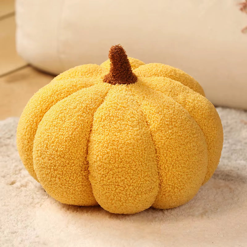 Plush Pumpkin Pillow & Decor 🎃