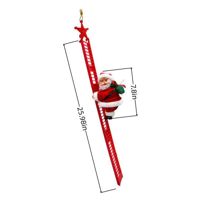 "Santa's Magic Ladder" - Musical Climbing Santa Decoration 🎅