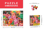 S 1000 Piece Jigsaw Puzzle Candy Galore