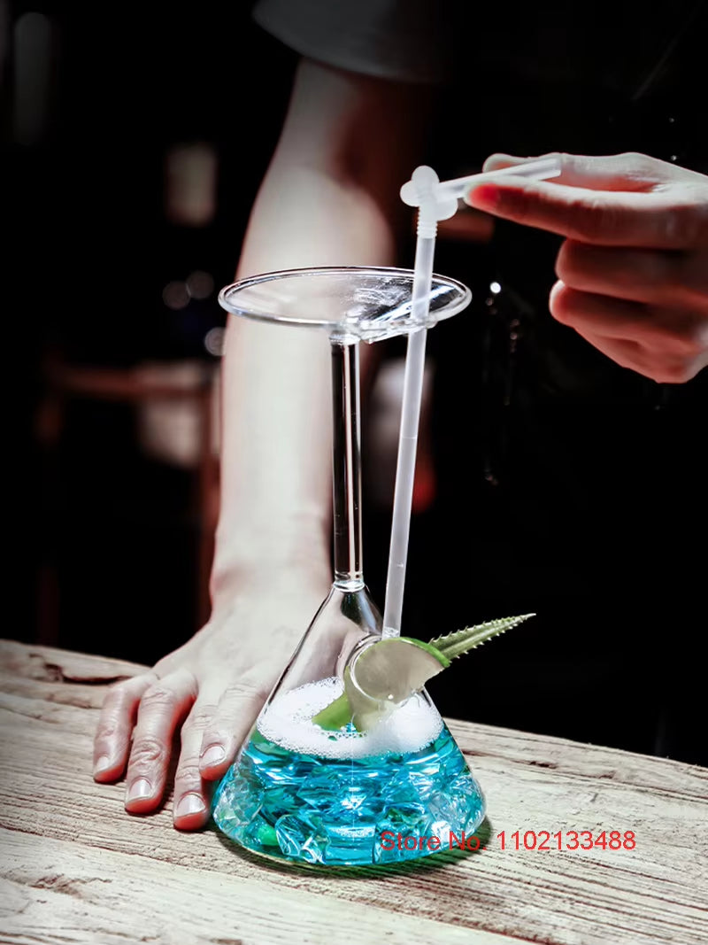 The Topsy-Turvy Cocktail Glass