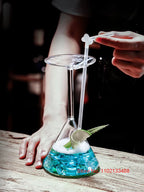 The Topsy-Turvy Cocktail Glass