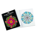 Mandala Coloring Book, 40 Pgs, Adult Coloring Book, Mindful Meditations, Mothers Day, Gifts for Teachers and Teens, Ages 8+