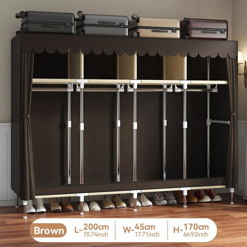 "The Orderly Oasis" - Freestanding Wardrobe Closet & Organizer 🌿