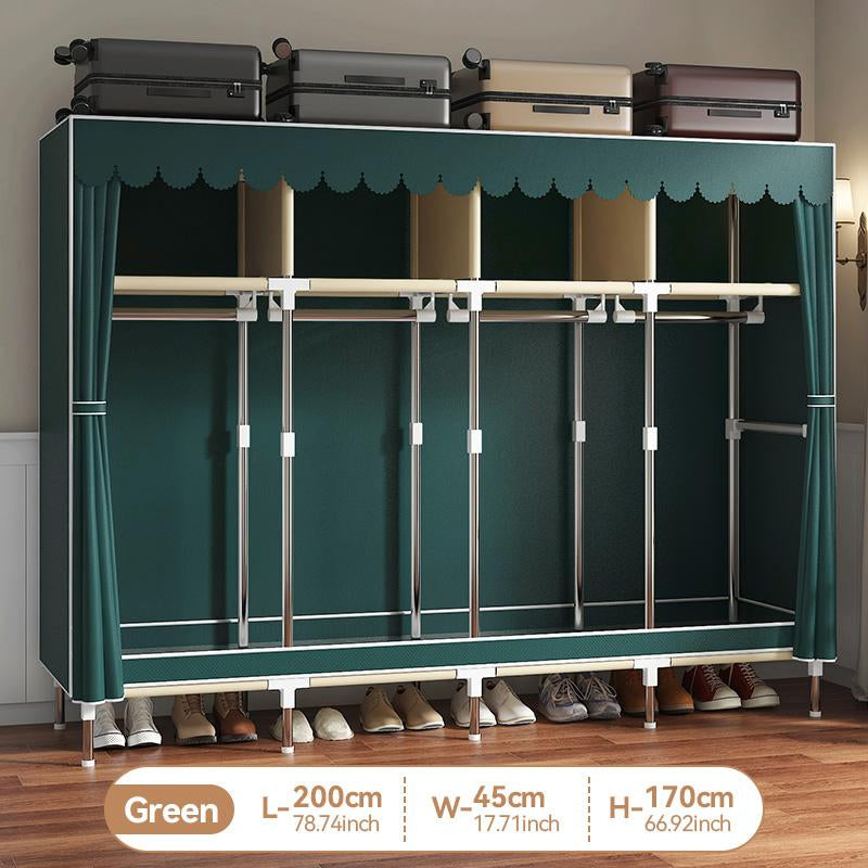 "The Orderly Oasis" - Freestanding Wardrobe Closet & Organizer 🌿