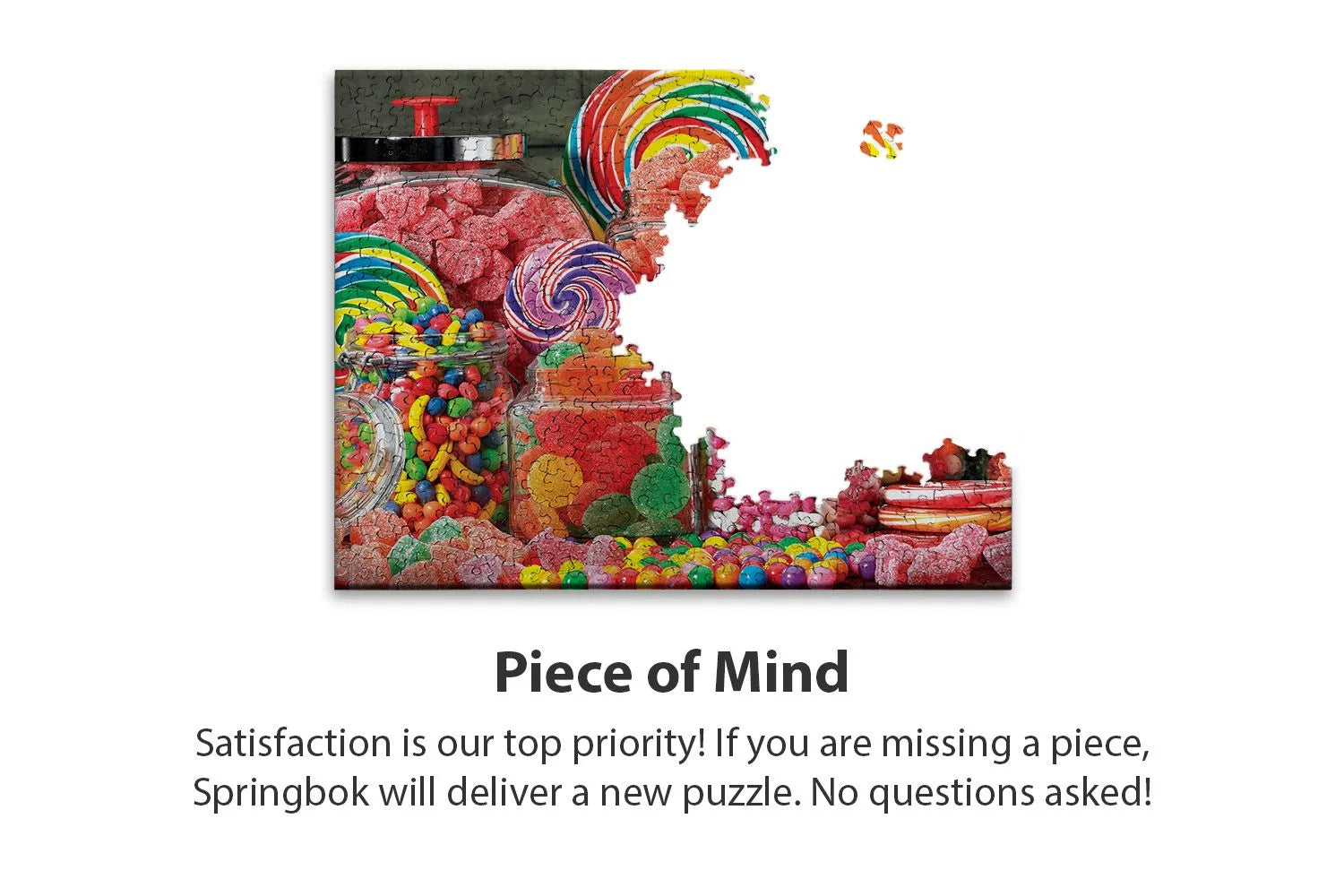 S 1000 Piece Jigsaw Puzzle Candy Galore