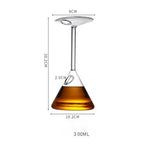 The Topsy-Turvy Cocktail Glass