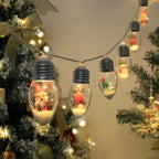 Whimsical Christmas Character String Lights