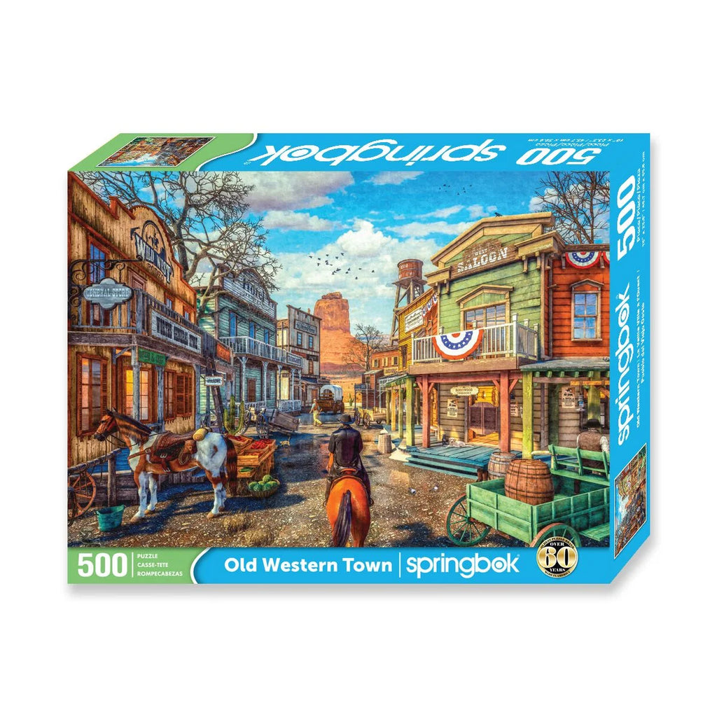 Old Western Town 500 Pc Puzzle |