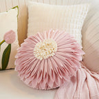 The Plush Flower Petal Pillow