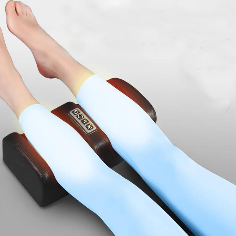 Foot Massager Machine with Heat, Foot & Calf Massager with Massage Roller | Deep Tissue Relief for Plantar Fasciitis, Pain Relief & Blood Circulation – Perfect Mother'S Day Gift for Women, Men & Mom Comfort Red/Black