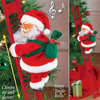 "Santa's Magic Ladder" - Musical Climbing Santa Decoration 🎅