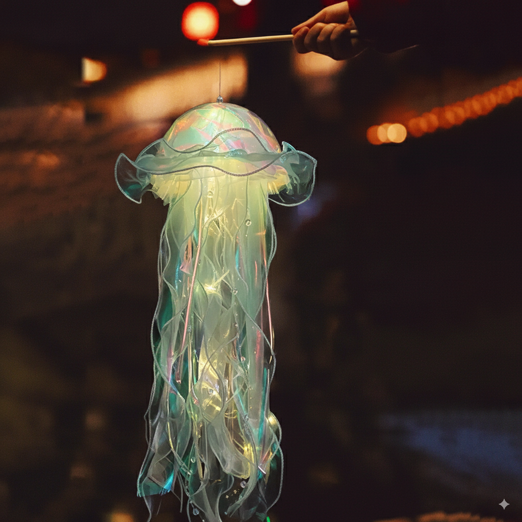 "The Dream Drift" - DIY Magical Jellyfish Lantern ✨