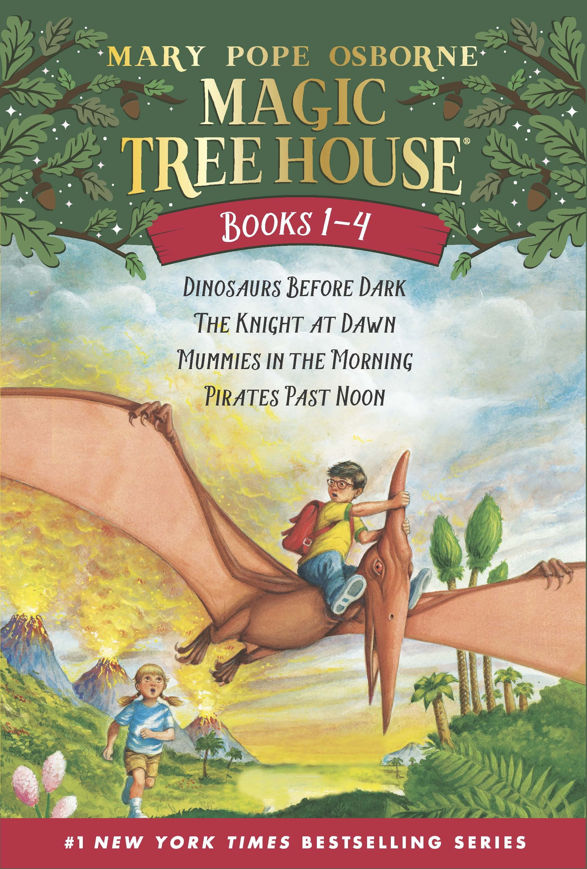 Magic Tree House Books 1-4 Boxed Set (Hardcover)