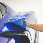 The Rag Company Eagle Edgeless 500 4-Pack Professional Korean 70/30 Blend Super Plush Microfiber Detailing Towels 500GSM Car Cleaning Supplies