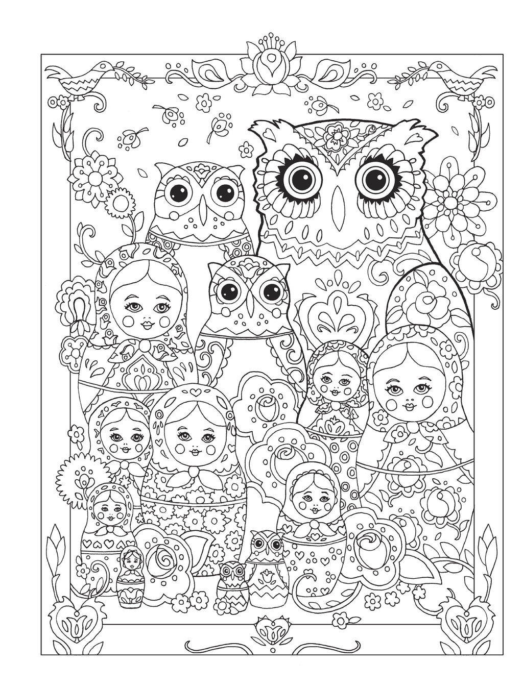 Adult Coloring Books: Animals Creative Haven Owls Coloring Book, (Paperback)