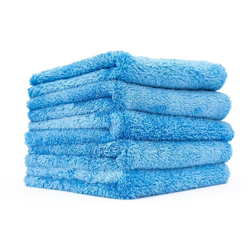 The Rag Company Eagle Edgeless 500 4-Pack Professional Korean 70/30 Blend Super Plush Microfiber Detailing Towels 500GSM Car Cleaning Supplies