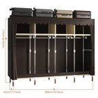 "The Orderly Oasis" - Freestanding Wardrobe Closet & Organizer 🌿