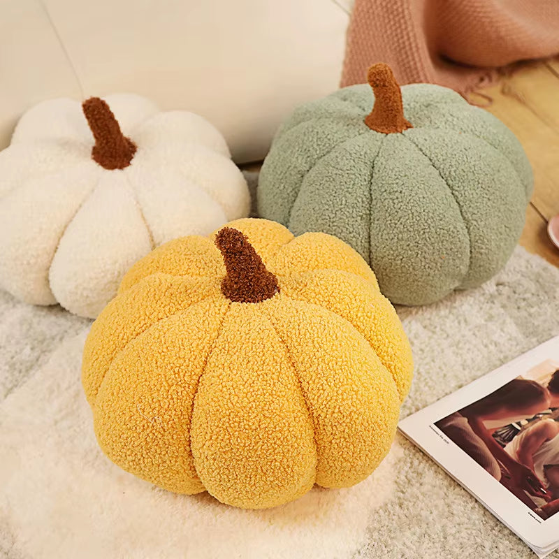 Plush Pumpkin Pillow & Decor 🎃