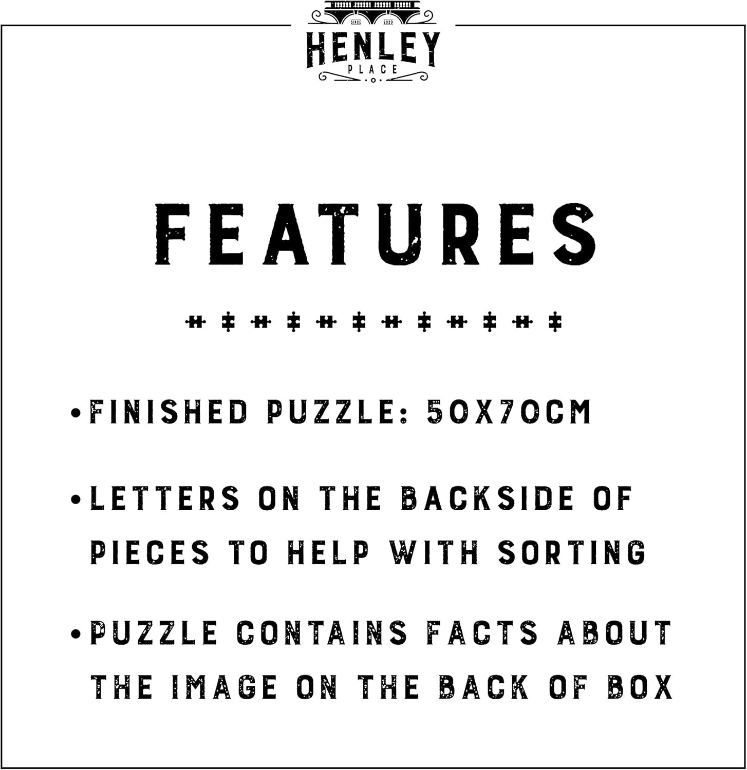 Henley Place Space Puzzle - 1000 Piece Deepspace Puzzle for Adults, Outerspace Jigsaw with Fun Fact & Reference Poster, NASA Nebula Illustration 20X27 Inches