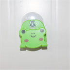 Cartoon Frog Kitchen Storage Rack Cute Bear Strong Suction Cup Sink Sponge Holders Kitchen Free Punch Dishcloth Scrubber Holder