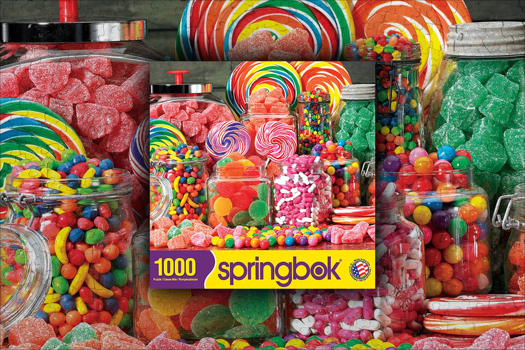 S 1000 Piece Jigsaw Puzzle Candy Galore
