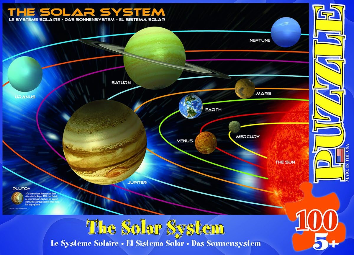 The Solar System 100 Piece Jigsaw Puzzle