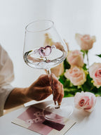 Artisan Crafted Wine Goblet 🌹