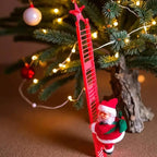 "Santa's Magic Ladder" - Musical Climbing Santa Decoration 🎅