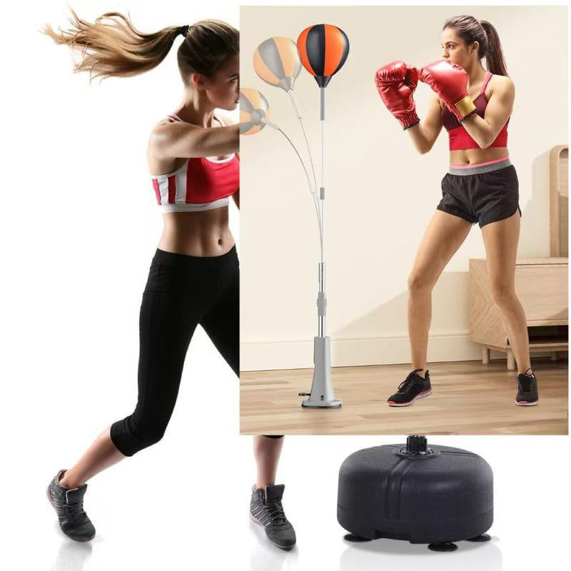 Premium Quality Boxing Speedball with Stand - Height Adjustable for Teens & Adults - 360° Rebound for Stress Relief & Fitness - Ideal for Home Use in Bedrooms Living Rooms & Gardens