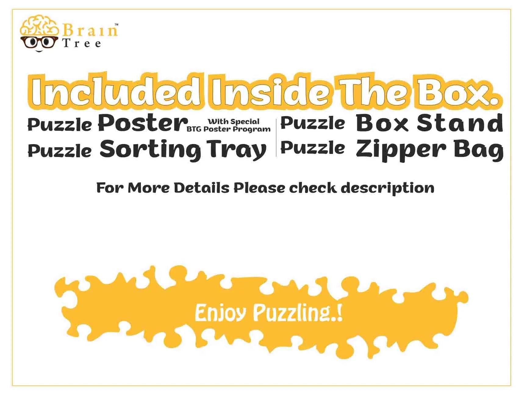 Brain Tree - Pirates Table 1000 Piece Puzzles for for Adults and Kids 12+ Unique Puzzles for Adults and Kids 1000 Pieces with with 4 Puzzle Sorting Trays and Droplet Technology for anti Glare & Soft T